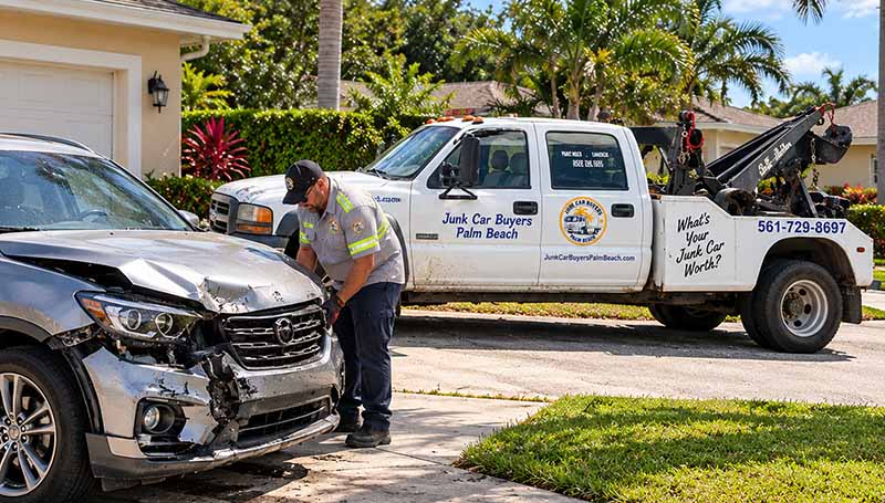 We're auto wreckers in Palm Beach county.