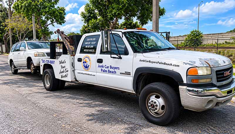 Free towing when we buy your car.